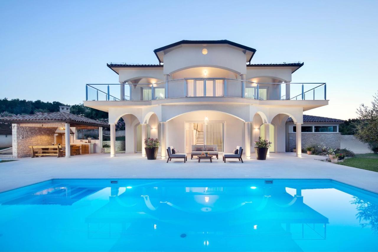 Luxury Panorama Vila With Amazing Seaview In Gondolici 7 Km From Rabac Labin  Exterior foto